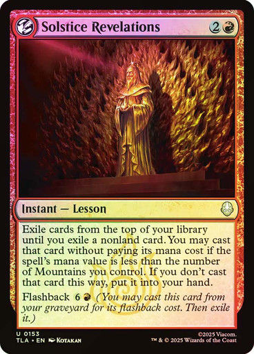 Solstice Revelations (TLA) (153) / Foil
