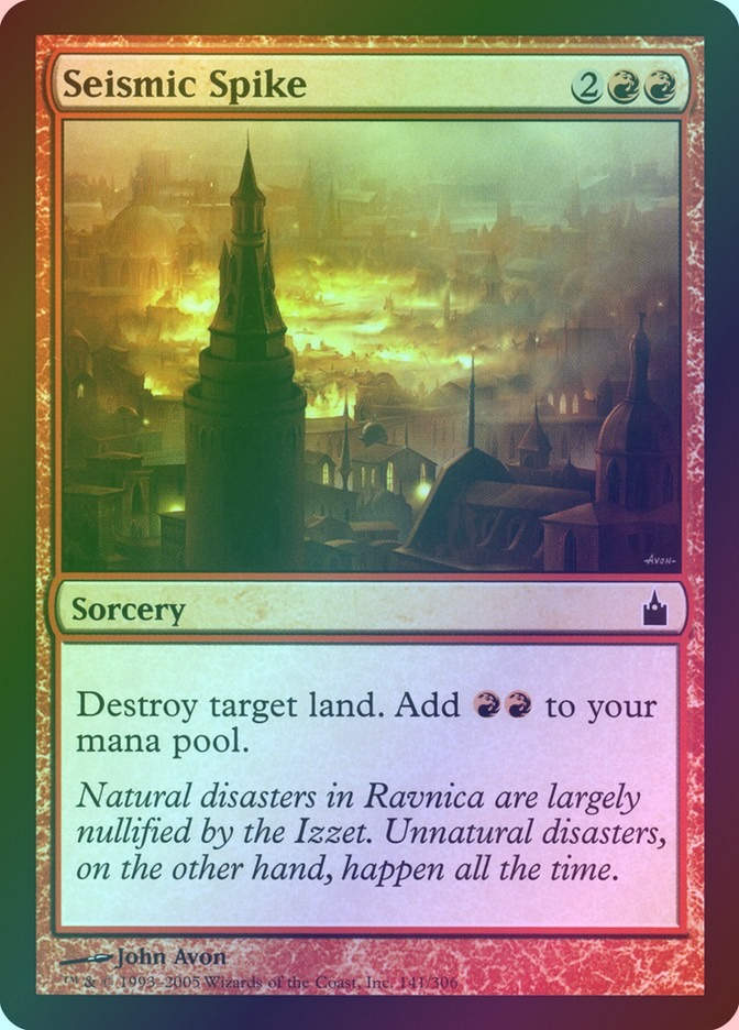 Seismic Spike (RAV) (141) / Foil