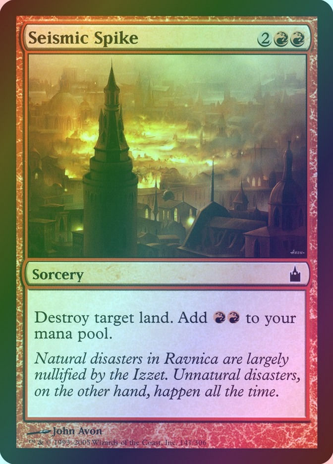 Seismic Spike (RAV) (141) / Foil