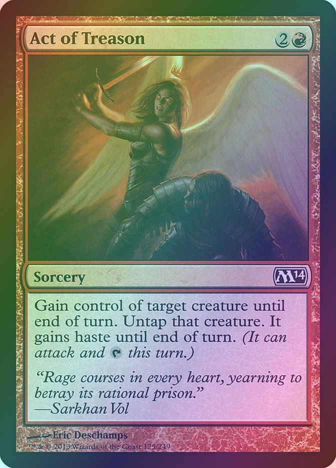 Act of Treason (M14) (125) / Foil