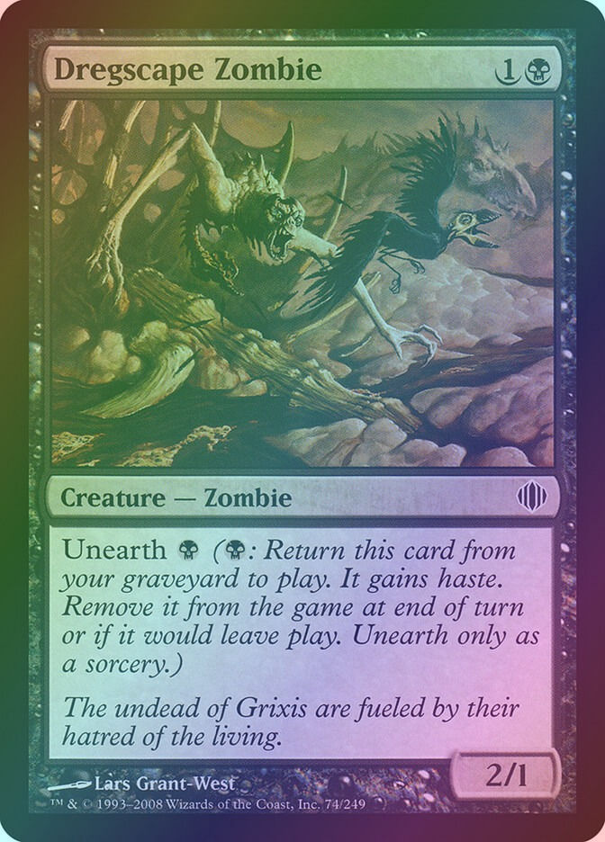 Dregscape Zombie (ALA) (74) / Foil