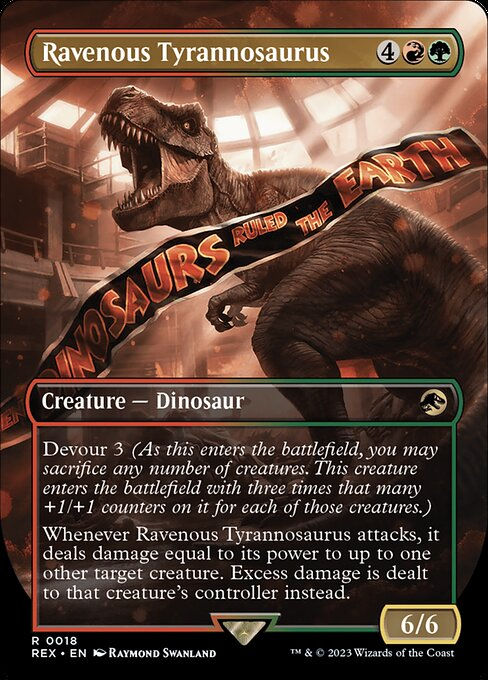 Ravenous Tyrannosaurus (rex)