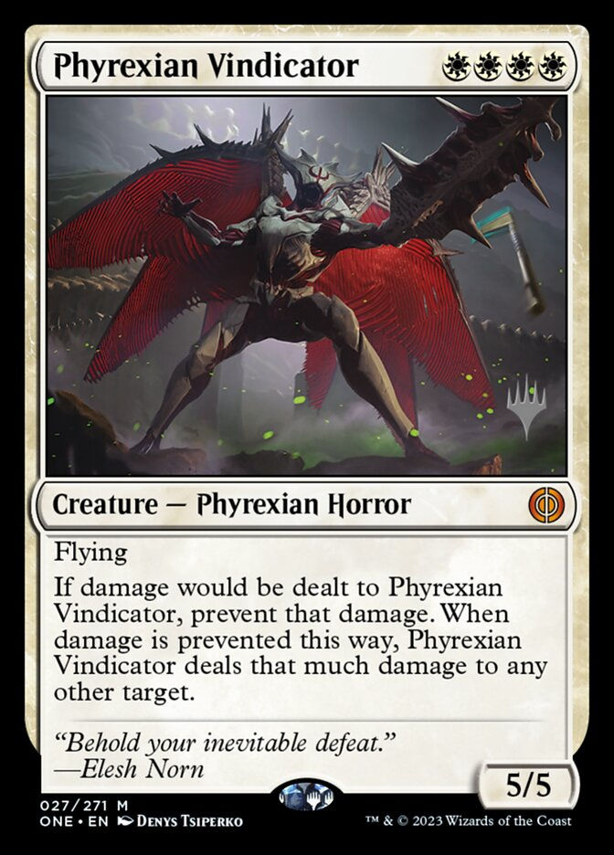 Phyrexian Vindicator (PONE) (27p)