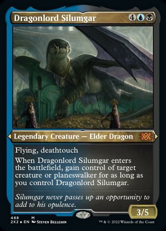 Dragonlord Silumgar (2X2) / Etched Foil