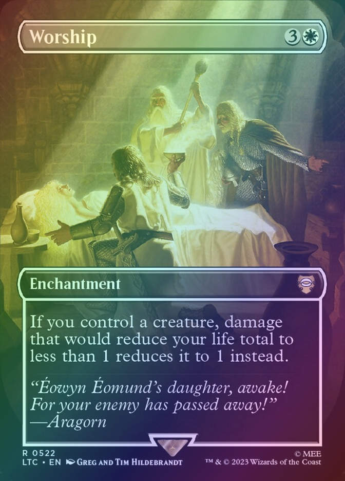 Worship (LTC) (522) / Borderless / Foil