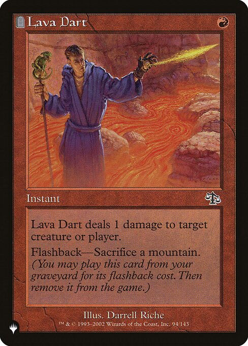 Lava Dart (PLST) (JUD-94)
