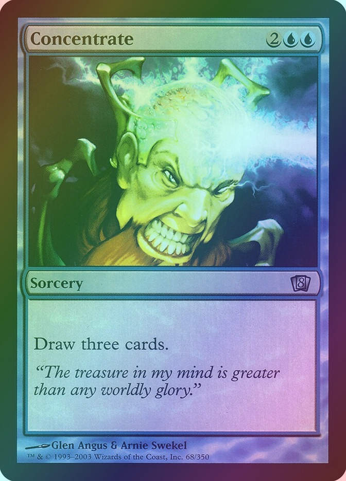 Concentrate (8ED) (68★) / Foil