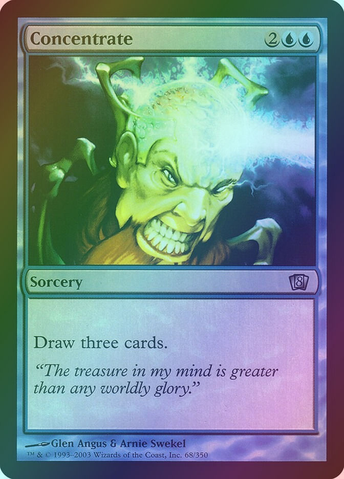 Concentrate (8ED) (68★) / Foil