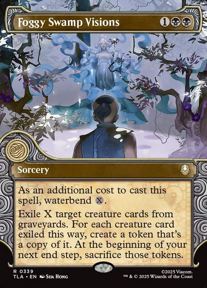 Foggy Swamp Visions (TLA) (339) / Borderless / Showcase