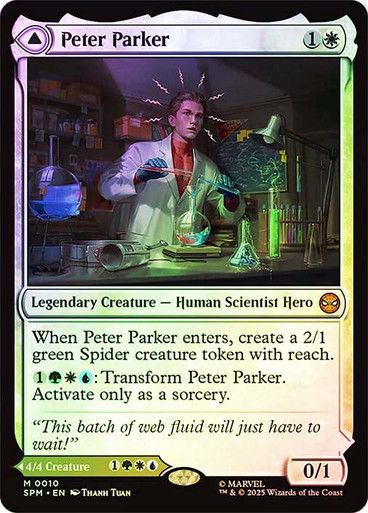 Peter Parker // Amazing Spider-Man (SPM) (10) / Foil — cara 1 de 2