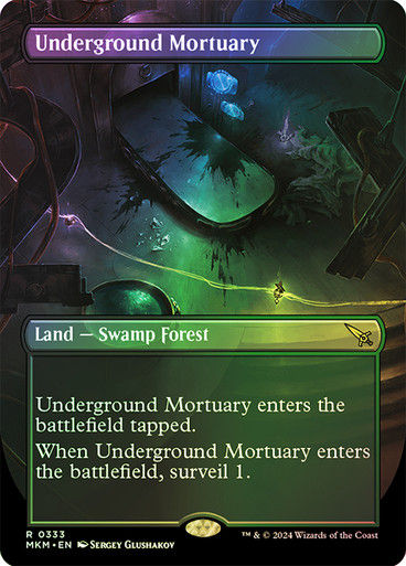 Underground Mortuary (mkm) (333) / Borderless Foil