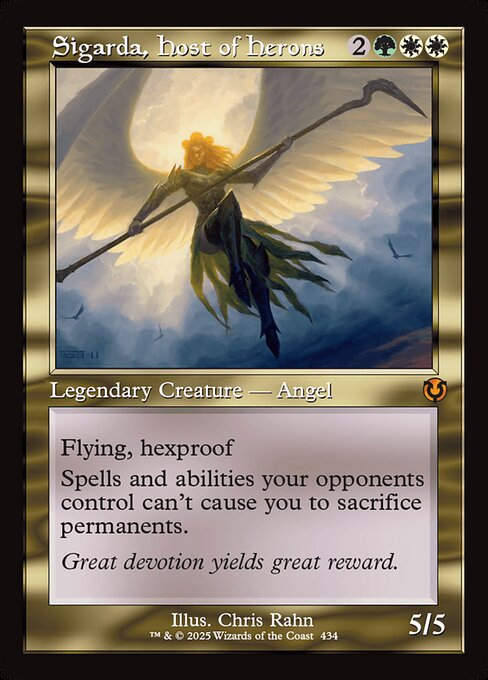 Sigarda, Host of Herons (INR) (434) / Retro Frame