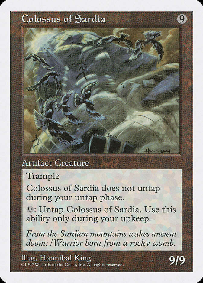 Colossus of Sardia (5ED) (358)