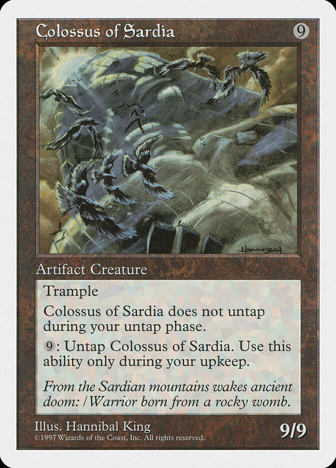 Colossus of Sardia (5ED) (358)