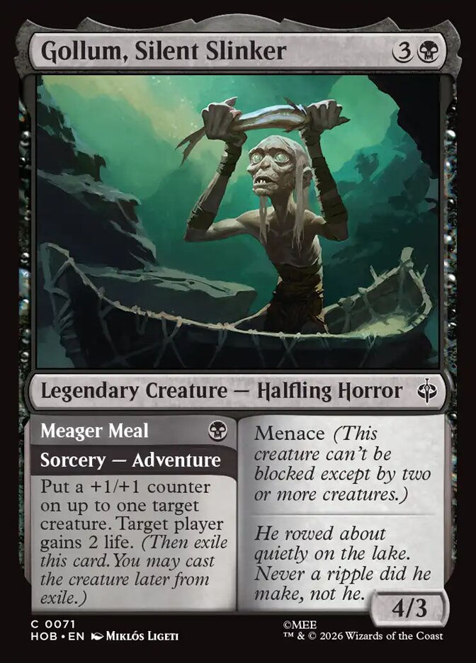 Gollum, Silent Slinker // Meager Meal (HOB) (71)