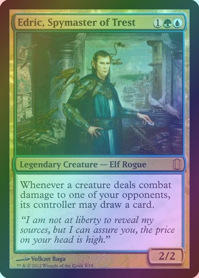 Edric, Spymaster of Trest (CM1) (8) / Foil