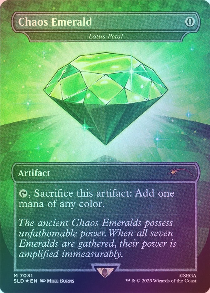 Lotus Petal (SLD) (7031) / Borderless / Foil