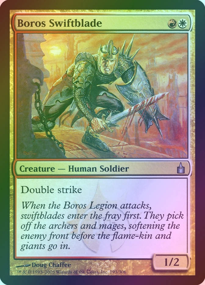Boros Swiftblade (RAV) (193) / Foil
