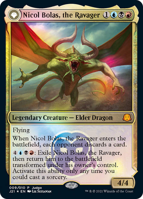 Nicol Bolas, the Ravager (Judge) / Foil