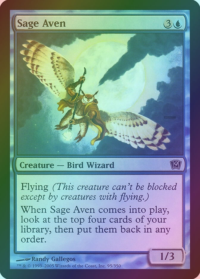 Sage Aven (9ED) (95★) / Foil