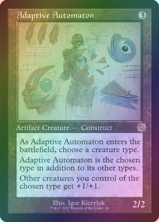 Adaptive Automaton (BRR) (64) / Foil / Schematic