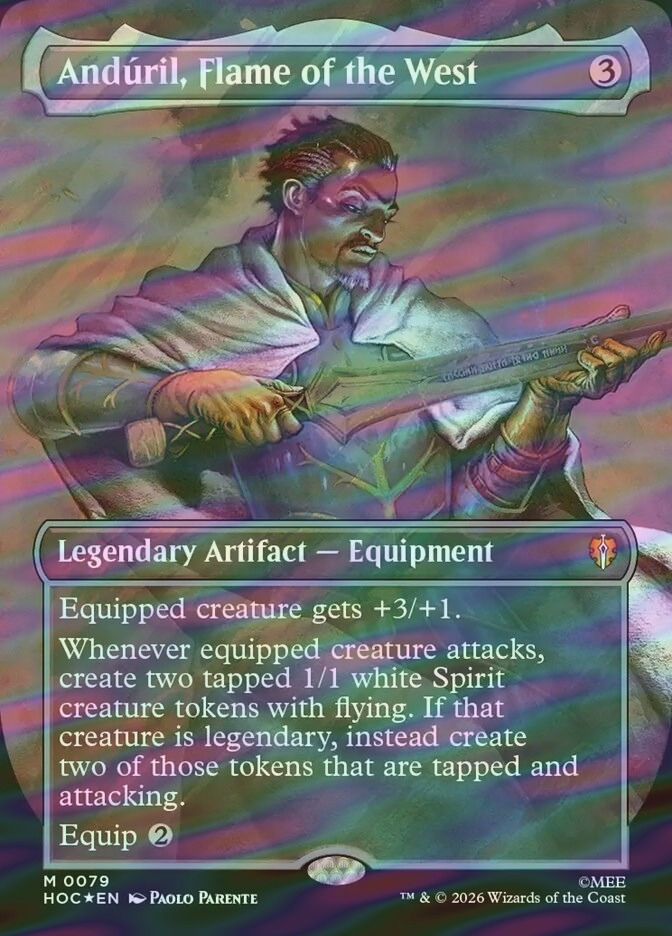 Andúril, Flame of the West (HOC) (79) / Surge Foil