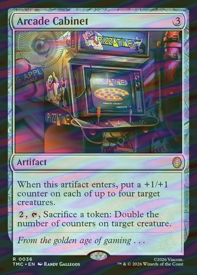 Arcade Cabinet (TMC) (36) / Surge Foil