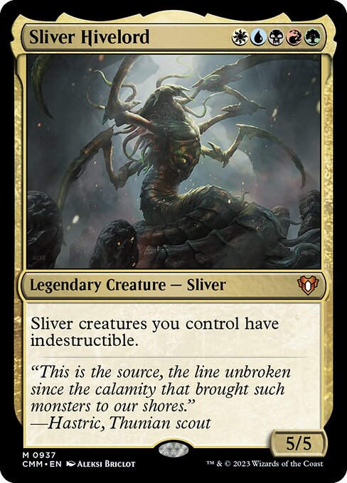 Sliver Hivelord (cmm) (Commander Deck)