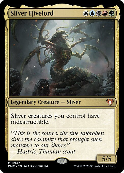 Sliver Hivelord (cmm) (Commander Deck)