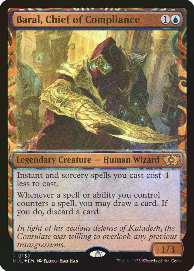 Baral, Chief of Compliance (MUL) (138) / Showcase / Halo Foil