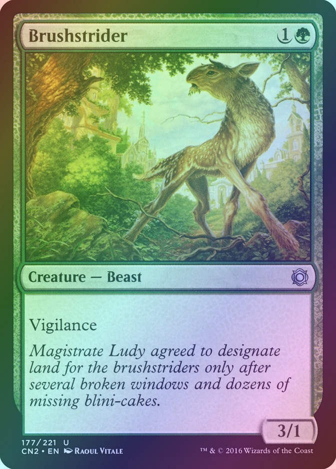 Brushstrider (CN2) (177) / Foil