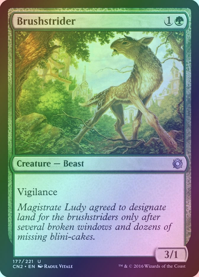 Brushstrider (CN2) (177) / Foil