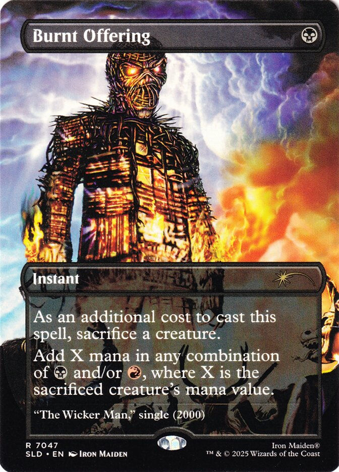 Burnt Offering (SLD) (7047) / Borderless