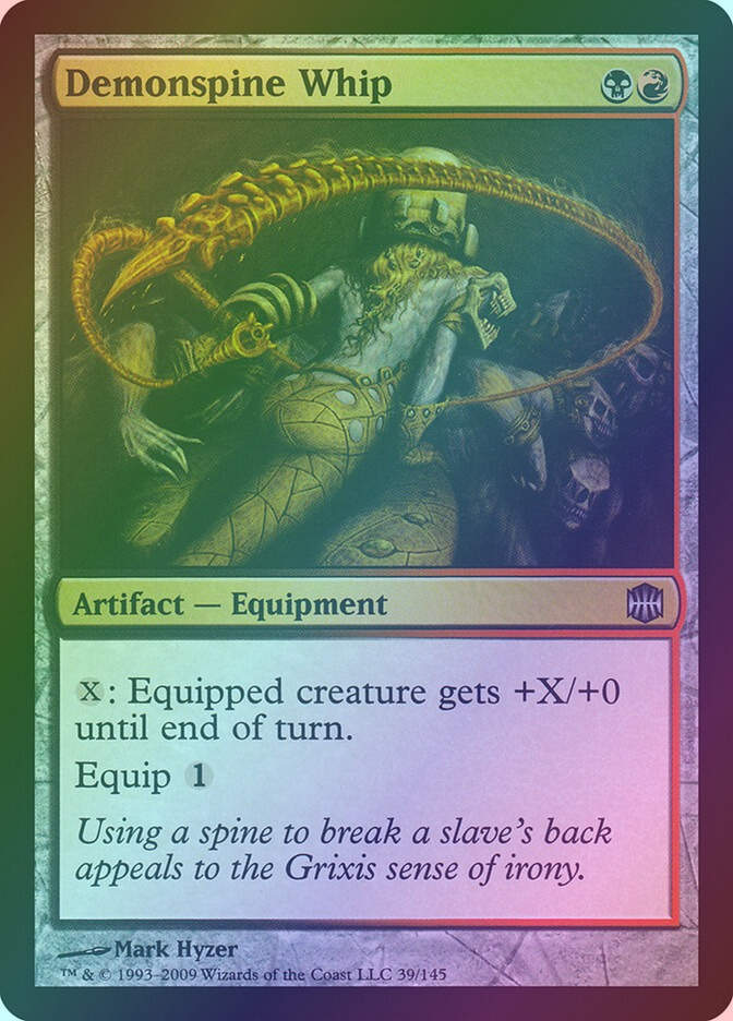 Demonspine Whip (ARB) (39) / Foil