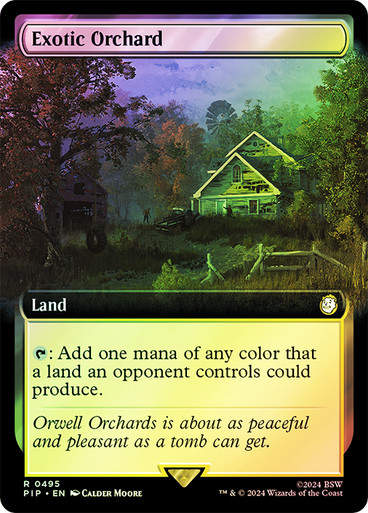 Exotic Orchard (pip) (495) / Extended Art Foil