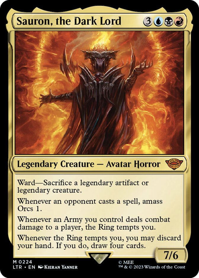 Sauron, the Dark Lord (LTR) (224)