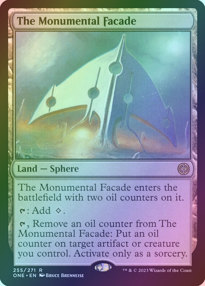 The Monumental Facade (ONE) (255) / Foil