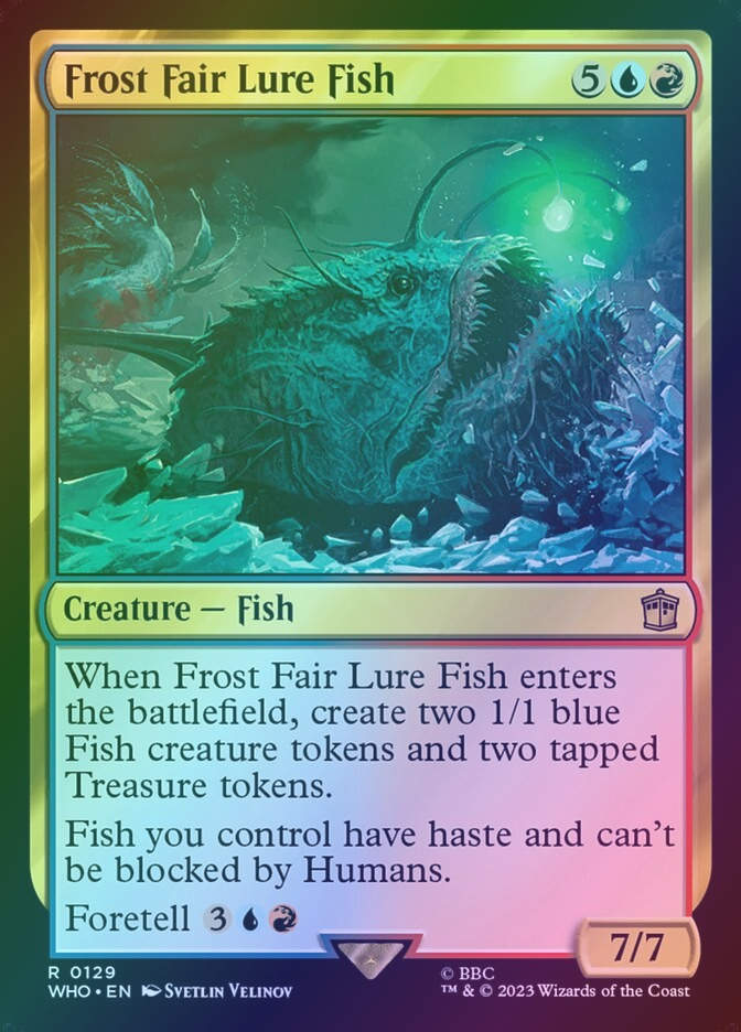 Frost Fair Lure Fish (WHO) (129) / Foil