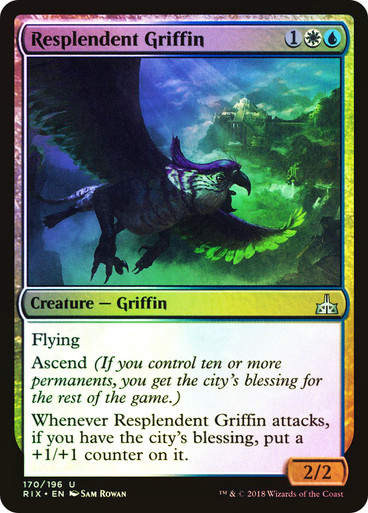 Resplendent Griffin (RIX) (170) / Foil