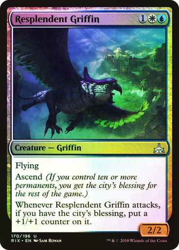 Resplendent Griffin (RIX) (170) / Foil