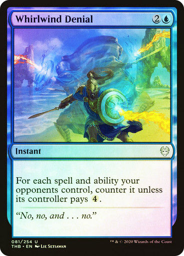 Whirlwind Denial (THB) (81) / Foil