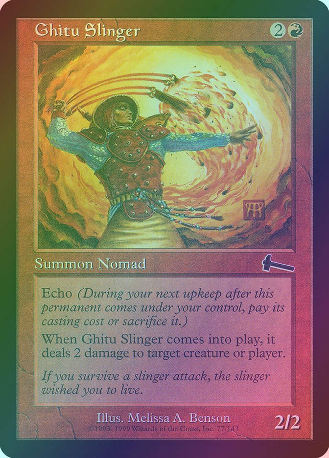 Ghitu Slinger (ULG) (77) / Foil