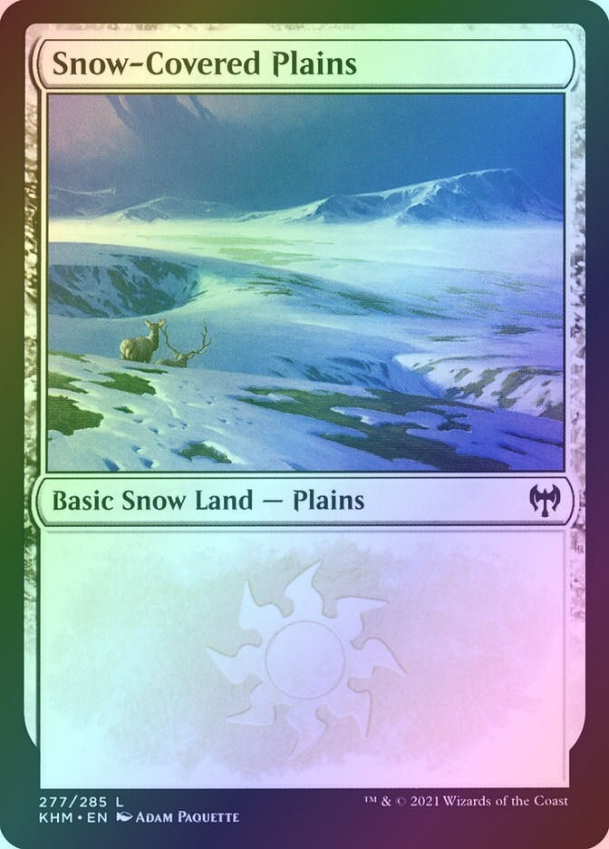 Snow-Covered Plains (KHM) (277) / Foil