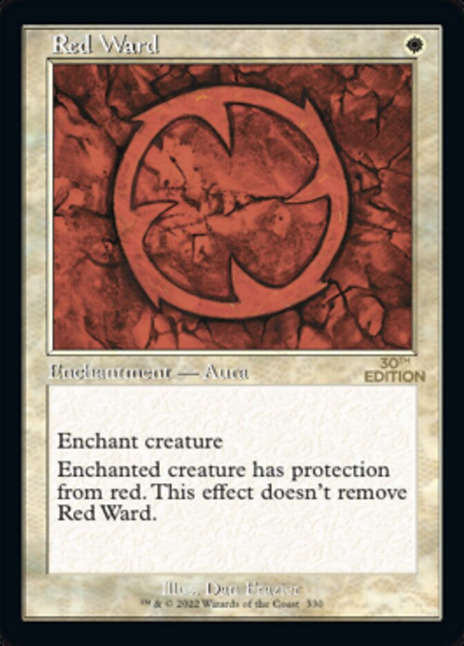 Red Ward (30a) / Retro Frame