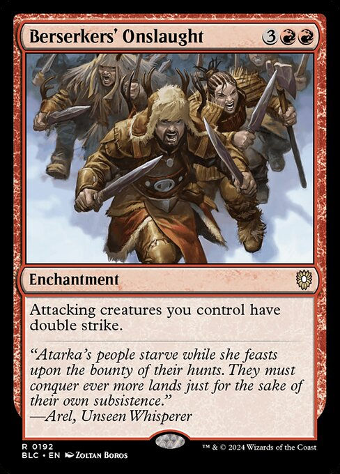 Berserkers' Onslaught (blc) (192)