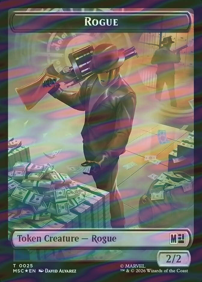 Rogue // Treasure (TMSC) (25 // 27) / Surge Foil