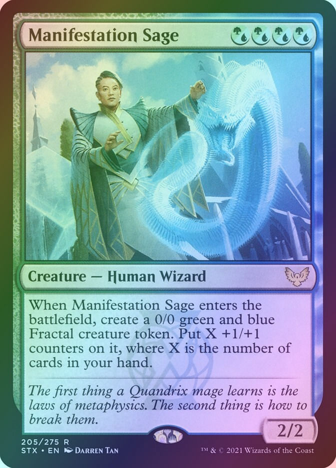 Manifestation Sage (STX) (205) / Foil