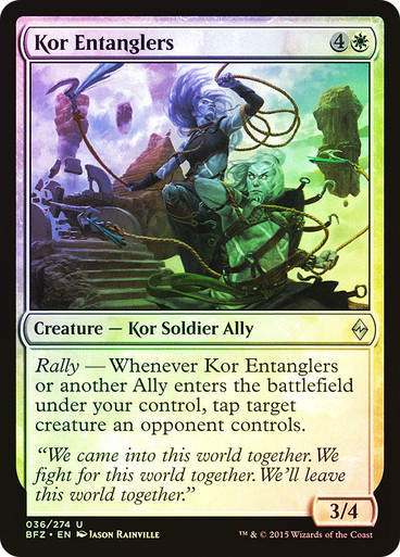 Kor Entanglers (BFZ) (36) / Foil