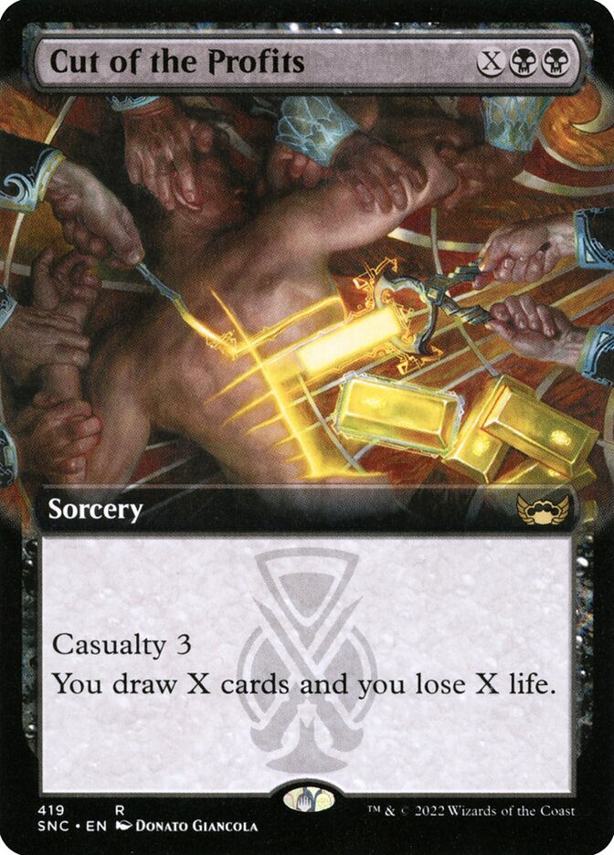 Cut of the Profits (SNC) (419) / Extended Art