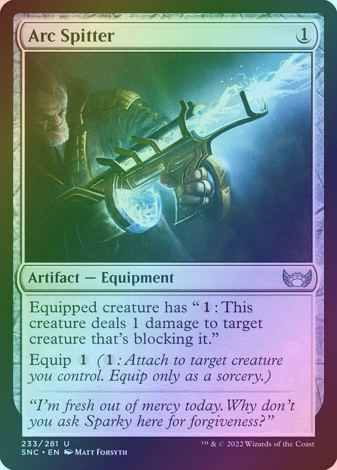 Arc Spitter (SNC) (233) / Foil